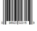 Barcode Image for UPC code 086923023159