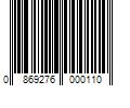 Barcode Image for UPC code 0869276000110