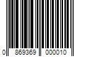 Barcode Image for UPC code 0869369000010