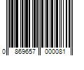 Barcode Image for UPC code 0869657000081