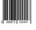 Barcode Image for UPC code 0869673000447