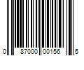 Barcode Image for UPC code 087000001565