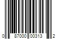 Barcode Image for UPC code 087000003132