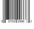 Barcode Image for UPC code 087000006683