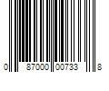 Barcode Image for UPC code 087000007338