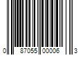 Barcode Image for UPC code 087055000063