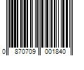 Barcode Image for UPC code 0870709001840