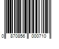 Barcode Image for UPC code 0870856000710