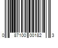 Barcode Image for UPC code 087100001823