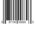 Barcode Image for UPC code 087100008303