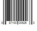 Barcode Image for UPC code 087100009263