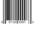 Barcode Image for UPC code 087120000073