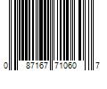 Barcode Image for UPC code 087167710607