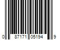 Barcode Image for UPC code 087171051949