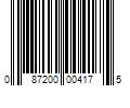 Barcode Image for UPC code 087200004175