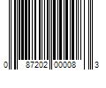 Barcode Image for UPC code 087202000083