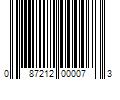 Barcode Image for UPC code 087212000073