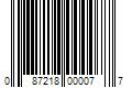 Barcode Image for UPC code 087218000077