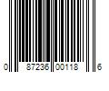 Barcode Image for UPC code 087236001186