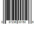 Barcode Image for UPC code 087236001506