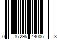 Barcode Image for UPC code 087295440063. Product Name: NGK Spark Plugs Inc NGK 4006 Standard Spark Plug (4 Pack)