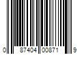 Barcode Image for UPC code 087404008719