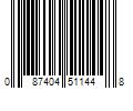 Barcode Image for UPC code 087404511448