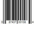 Barcode Image for UPC code 087437001084