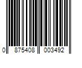 Barcode Image for UPC code 0875408003492