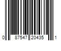 Barcode Image for UPC code 087547204351