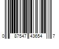 Barcode Image for UPC code 087547436547