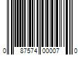 Barcode Image for UPC code 087574000070