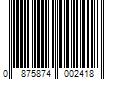 Barcode Image for UPC code 0875874002418