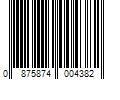 Barcode Image for UPC code 0875874004382