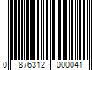 Barcode Image for UPC code 0876312000041