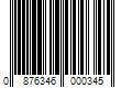 Barcode Image for UPC code 0876346000345