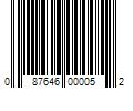 Barcode Image for UPC code 087646000052