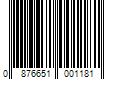 Barcode Image for UPC code 0876651001181