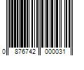 Barcode Image for UPC code 0876742000031