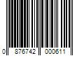 Barcode Image for UPC code 0876742000611