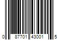 Barcode Image for UPC code 087701430015