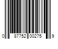 Barcode Image for UPC code 087752002759