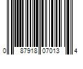 Barcode Image for UPC code 087918070134