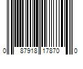 Barcode Image for UPC code 087918178700