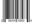 Barcode Image for UPC code 088004035839