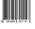 Barcode Image for UPC code 0880469801147