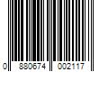 Barcode Image for UPC code 0880674002117