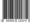 Barcode Image for UPC code 0880882222819