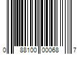 Barcode Image for UPC code 088100000687