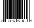 Barcode Image for UPC code 088100001356